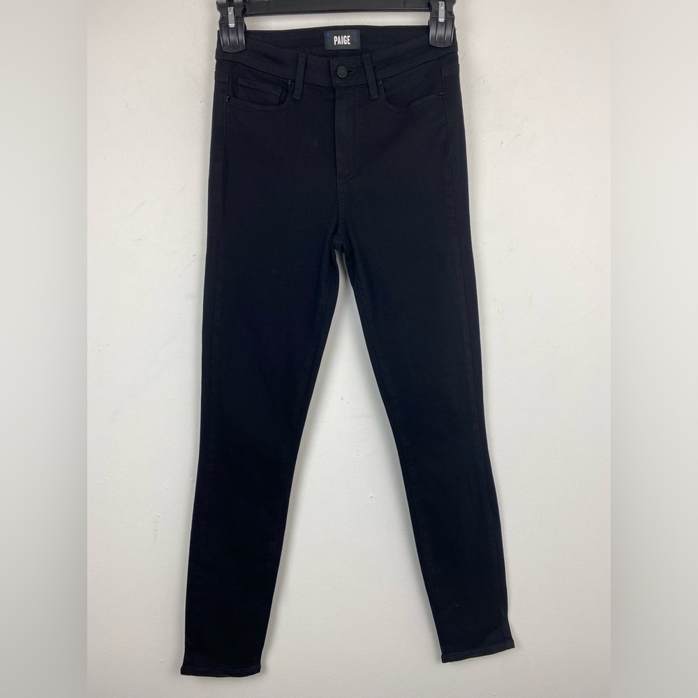 PAIGE Black Skinny Jeans